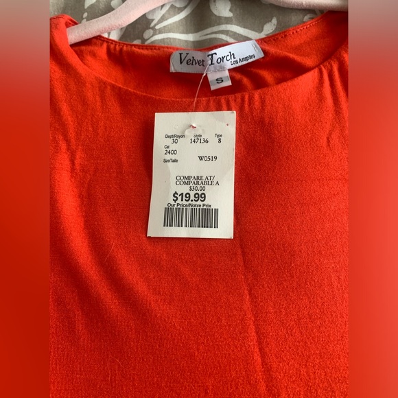 Fitted Dress in Stretchy Material - NWOT - Picture 4 of 6